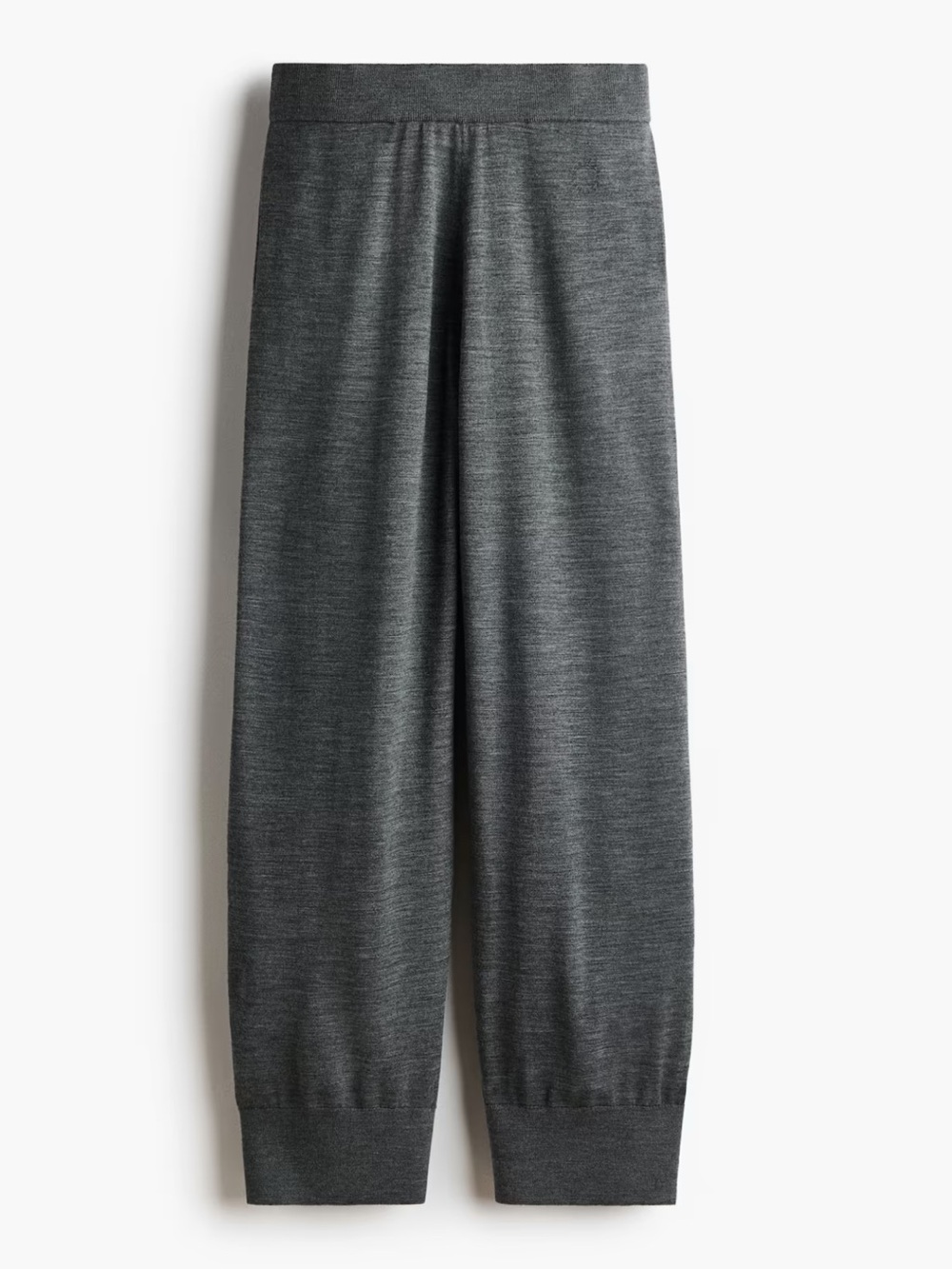 Stella McCartney H&M Wide-Leg Merino Wool Joggers